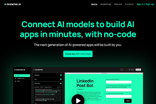 brancher-ai-apps-and-websites