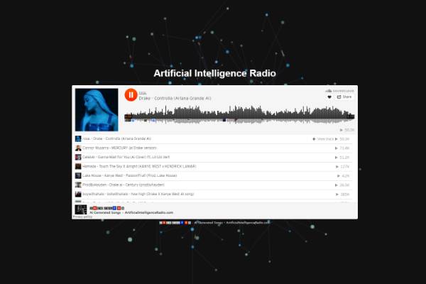 Artificial-Intelligence-Radio-apps-and-websites