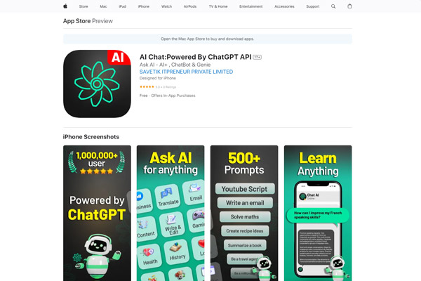AI-Chat-Powered-By-ChatGPT-API-apps-and-websites