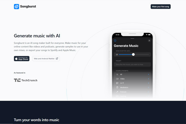 Songburst-apps-and-websites