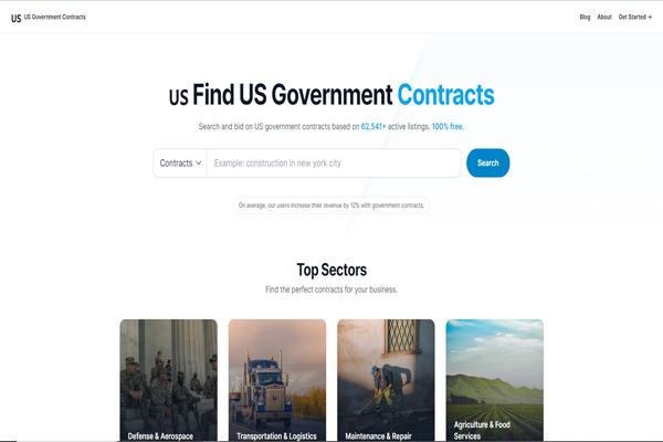 Find US Government Contracts