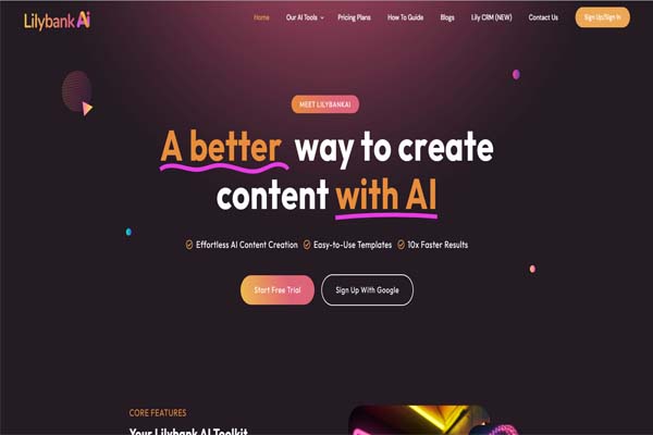 Lily Bank AI-apps-and-websites