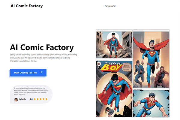 AI Comic Factory-apps-and-websites