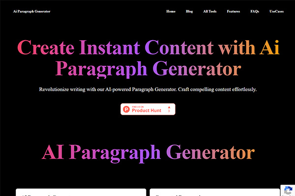 AI Paragraph Generator-apps-and-websites