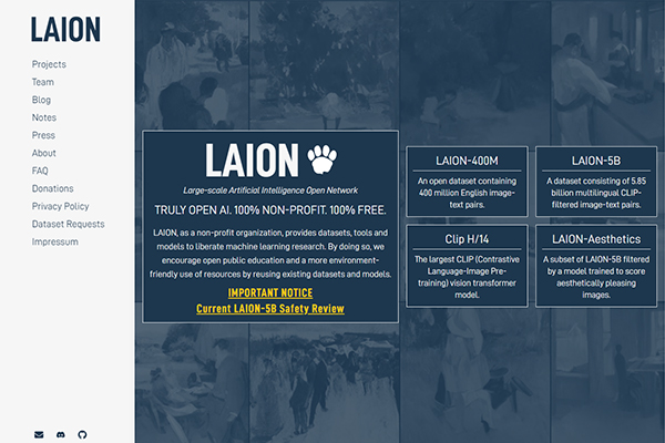 Laion-apps-and-websites