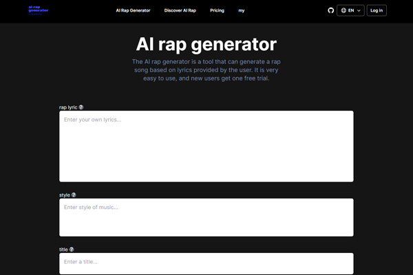 aiRapGenerator-apps-and-websites