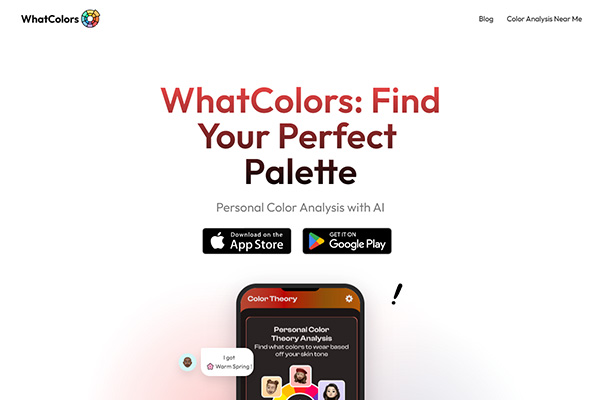 Color Analysis-apps-and-websites