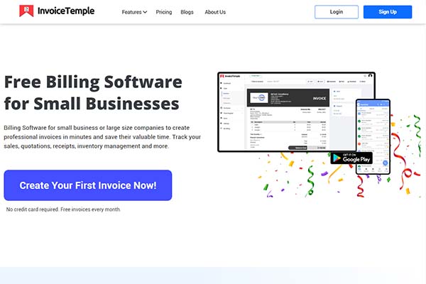 Invoice Temple-apps-and-websites