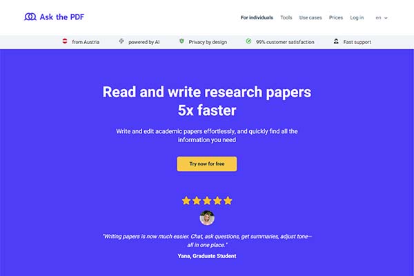 Ask the PDF-apps-and-websites